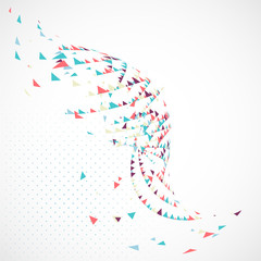 Abstract geometric backgrounds