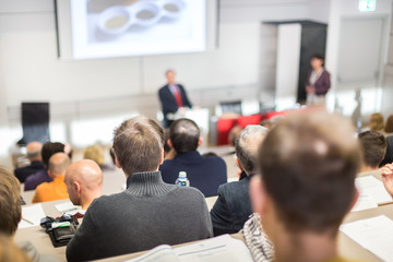 Speaker at Business Conference and Presentation.
