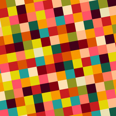 Seamless circles pattern, illustration