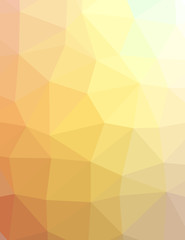 Multicolored polygonal background, template illustration