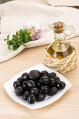 Obraz na płótnie Canvas Black olives