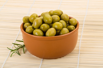 Green olives