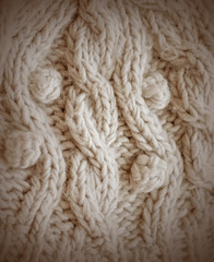 Knitting background texture
