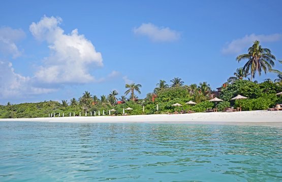 Hanimaadhoo Island, Malediven
