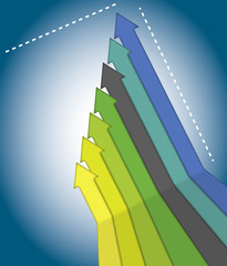 Graphique fleche montantes01