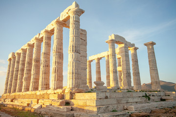 Poseidontempel Kap Sounion Griechenland