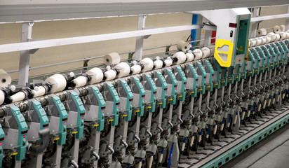 Textile industry - Winding machine