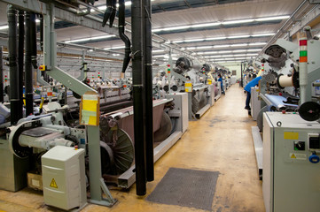 Textile industry - Weaving and warping