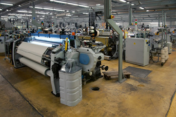 Textile industry - Weaving and warping