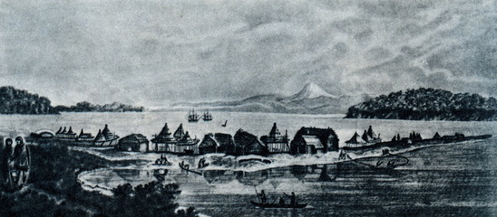 Petropavlovsk-Kamchatsky ca. 1740