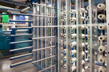 Textile industry - Weaving and warping