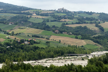Fototapeta na wymiar Montefeltro (Marches, Italy)