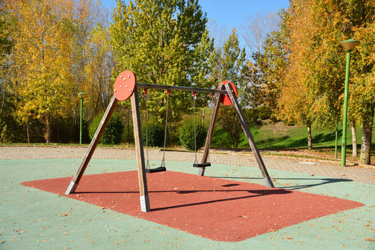 columpio en un parque