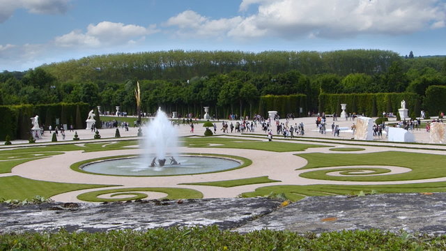 Statues and Sculpture in the Versailles Park and Gardens, France