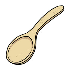 big wooden spoon
