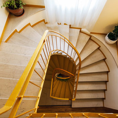 Obraz premium spiral staircase