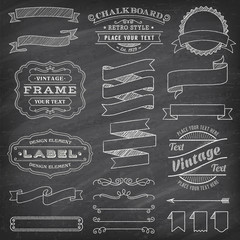Grunge Vector Banners and Decorations