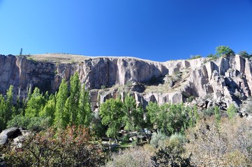 Fototapeta na wymiar Ihlara Valley in Cappadocia