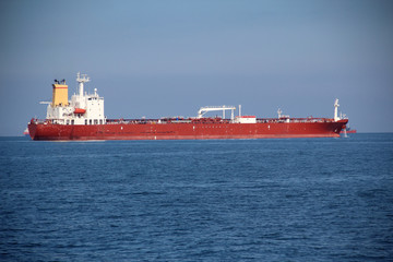 tankers on the high seas