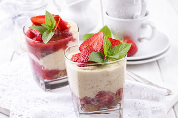 strawberry dessert