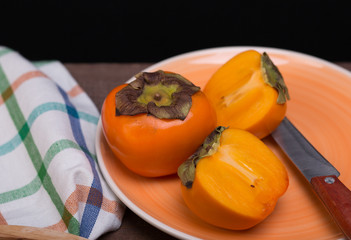 persimmons