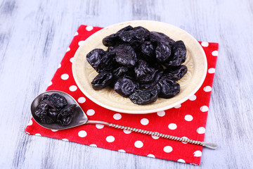Plate of prunes