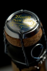 Composite image of elegant happy new year
