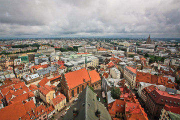 Fototapeta na wymiar Cloudy Riga