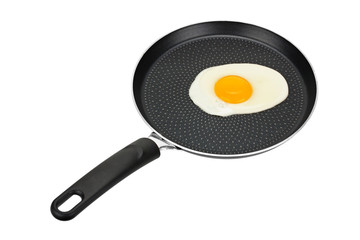 egg in frying pan