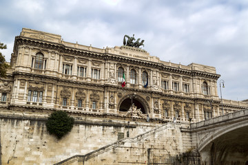 Fototapeta na wymiar The Palace of Justice, Rome