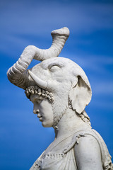  statues outside of Queluz Palace, Sintra, Portugal. © Mauro Rodrigues