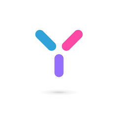 Letter Y logo icon design template elements