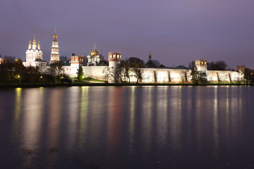 Fototapeta premium Novodevichy Convent monastery, Moscow, Russia