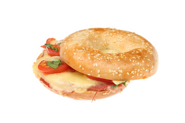 Toasted bagel