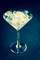 Cocktail with ice