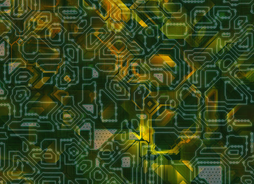 multiple tech futuristic abstract backgrounds
