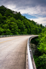 Bridge on the Blue Ridge Parkway in North Carolina.