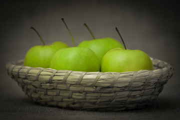 green apples