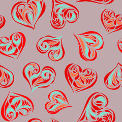 Seamless love background