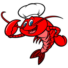 Crawfish Chef Mascot - 74802175
