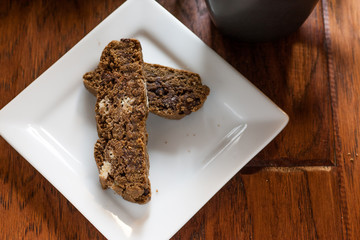 Chocolate Chunk Biscotti