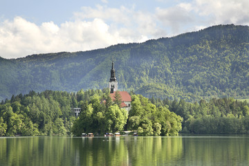 Lake Bled. Slovenia