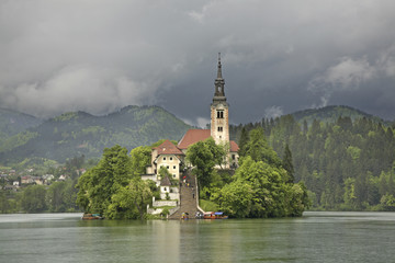 Church of the Assumption of the Virgin Mary on the Lake Bled