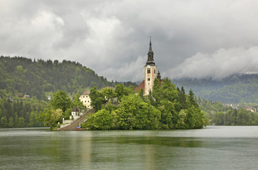 Church of the Assumption of the Virgin Mary on the Lake Bled