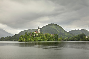 Lake Bled. Slovenia