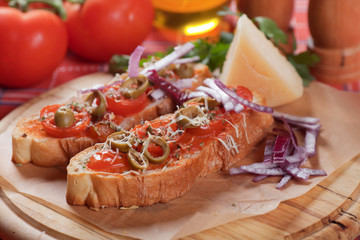 Pizza sandwich