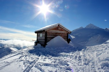 mountain snow winter
