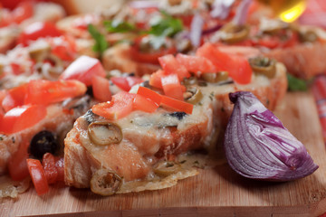 Pizza sandwich