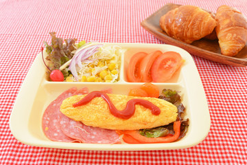 美味しそうな朝食