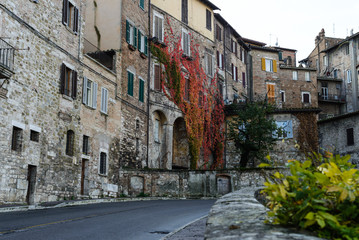 Fototapeta na wymiar Perugia - Centro storico